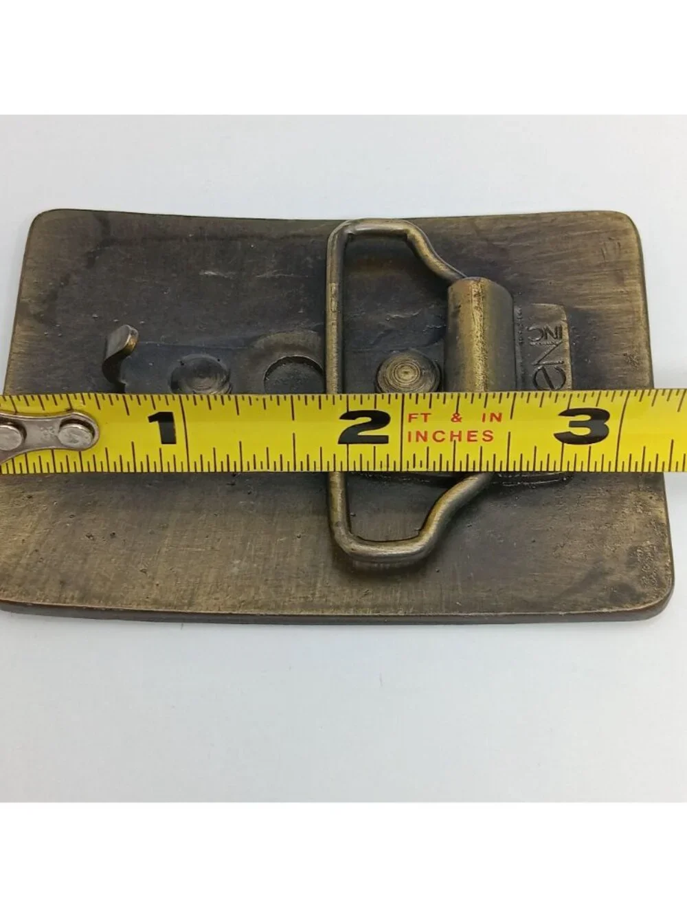 Grand Ole Opry Brass Belt Buckle Nashville Tennessee Vintage Oden Inc